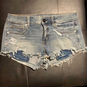 Jean short shorts